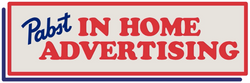 PABST BLUE RIBBON "IN HOME ADVERTISING"